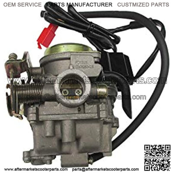 Scooter Carb Carburetor for 50cc Chinese GY6 139QMB Moped 49cc 60cc fits SUNL, BAJA