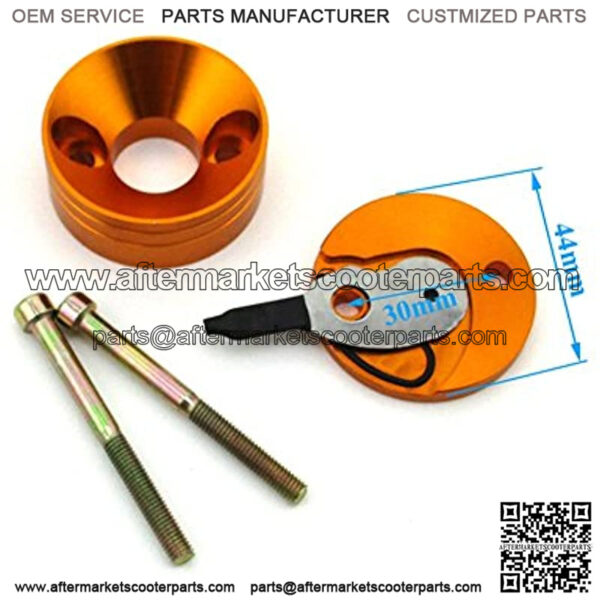 Gold Air Filter + Air Filter Stack Adapter For 23cc 33cc 43cc Big Foot Goped Blade Scooter 47cc 49cc Pocket Bike Mini Dirt ATV - Image 3