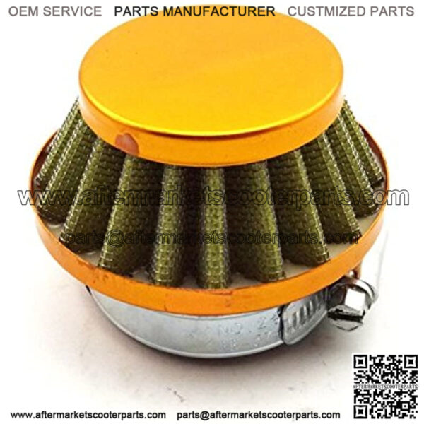Gold Air Filter + Air Filter Stack Adapter For 23cc 33cc 43cc Big Foot Goped Blade Scooter 47cc 49cc Pocket Bike Mini Dirt ATV - Image 4