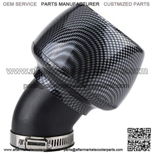 Carbon Fiber Universal Air Filter Cleaner for 150cc-250cc Motorcycle Scooter ATV Dirt Bike(42MM),5% coupon applied at checkout,with coupon