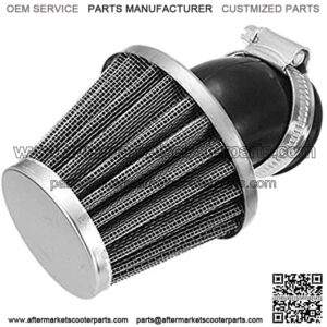 Multiple Size Air Filter Black Fit For 50 110 125 140Cc Pit Dirt Bike Motorcycle Atv Scooter - 50mm