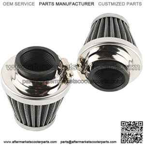 Pack of 2 Universal 35mm Air Filter Cleaner 50cc 70cc 90cc 110cc 125cc Motorcycle ATV Quad Scooter Go Kart Moped Pit Dirt Racing Super Pocket Mini Bike CRF50 CRF70 CRF90 XR50 XR70 XR90 Yamaha