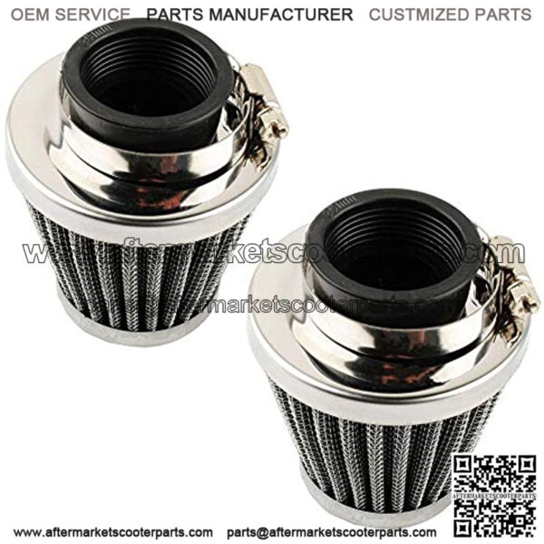 Pack of 2 Universal 35mm Air Filter Cleaner 50cc 70cc 90cc 110cc 125cc Motorcycle ATV Quad Scooter Go Kart Moped Pit Dirt Racing Super Pocket Mini Bike CRF50 CRF70 CRF90 XR50 XR70 XR90 Yamaha - Image 5